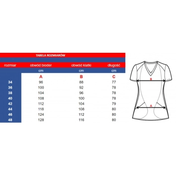 Żakiet kosmetyczny casual premium rękaw 3/4 ciemny szary roz.48